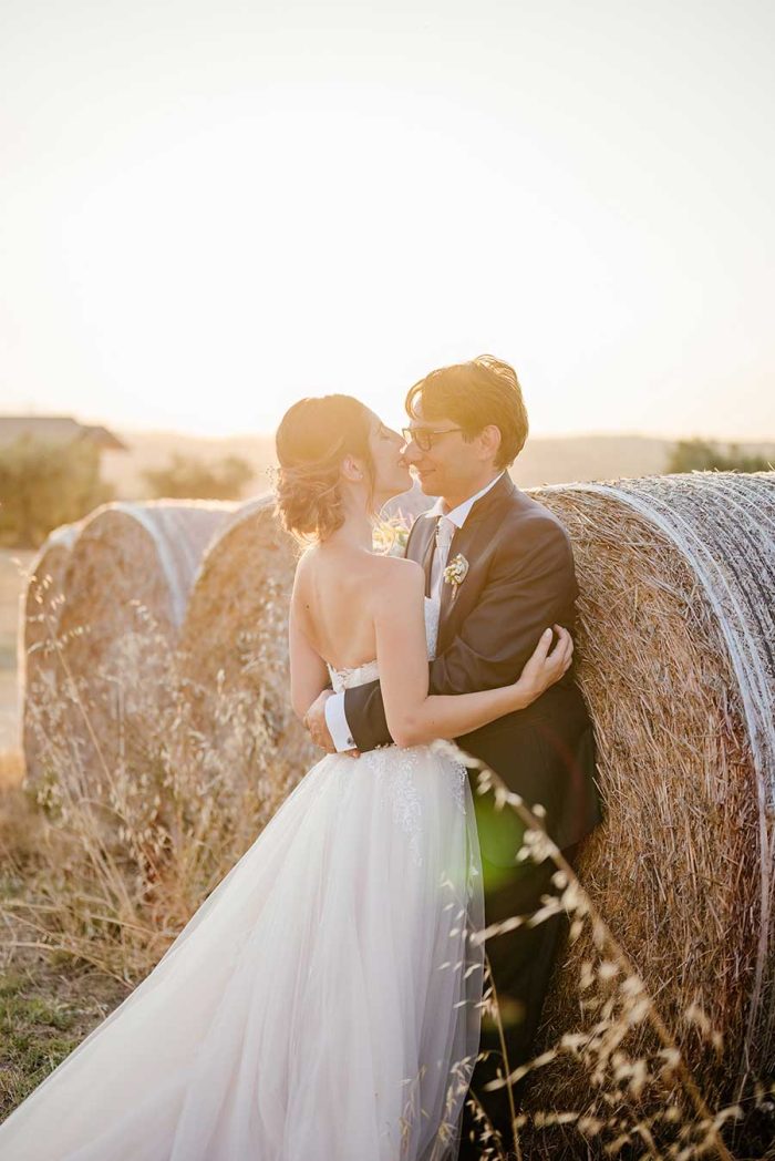 wedding photographer abruzzo villa san marco bride groom sunset light airy reportage